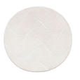 HOCHFLORTEPPICH 80 cm Stilo Creme  - Creme, Design, Textil (80cm) - Novel