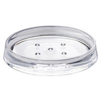 MISKA NA MYDLO priehľadné - priehľadné, Basics, plast (10,5/2/10cm) - Sadena