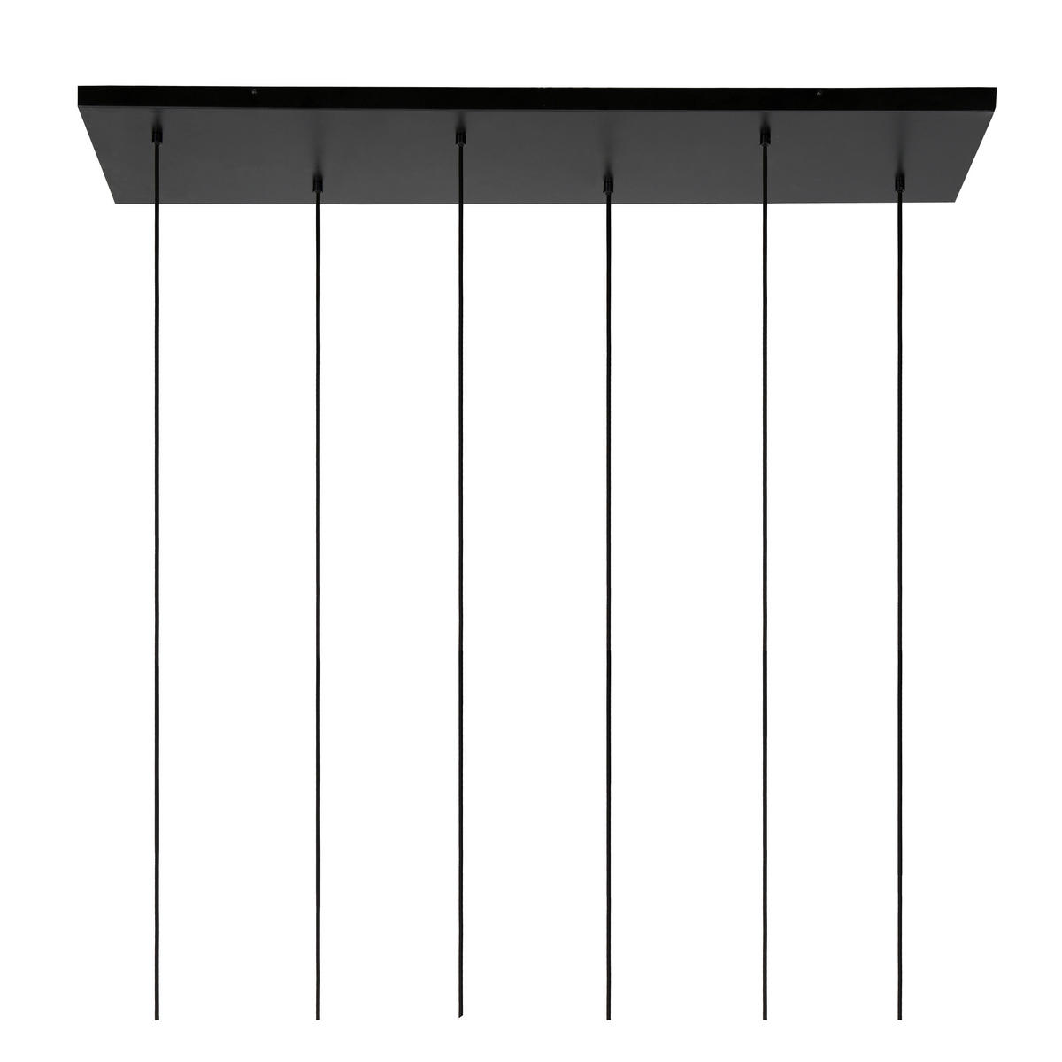 HÄNGELEUCHTE JOANET 132/41.5/218 cm   - Hellgrau, Design, Glas (132/41.5/218cm) - Lucide