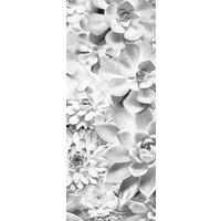 NON WOVEN-TAPET 100/250 cm  - vit/svart, Basics (100/250cm) - Komar