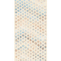 VINTAGE-TEPPICH Ondea Zigira 80/150 cm  in Creme, Pastellblau, Cognac  - Pastellblau/Cognac, Trend, Kunststoff/Textil (80/150cm) - Lindorug