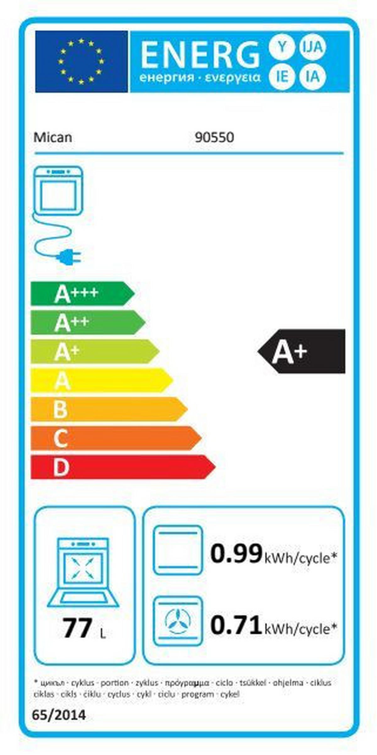 ELEKTROGERÄTESET NEXTGold999  - Schwarz, Basics, Glas/Metall (59,5/59,5/56cm) - Mican