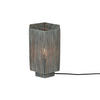 TISCHLEUCHTE - Grau, Basics, Naturmaterialien (22/22/36cm) - Good & Mojo
