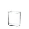VORRATSDOSE Modula 1,5 L  - Transparent/Weiß, Basics, Kunststoff (1,5cm) - Mepal