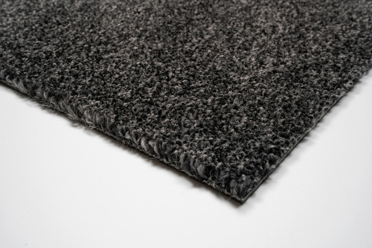 TEPPICHFLIESE 50/50 cm  in Anthrazit  - Anthrazit, Basics, Textil (50/50cm)
