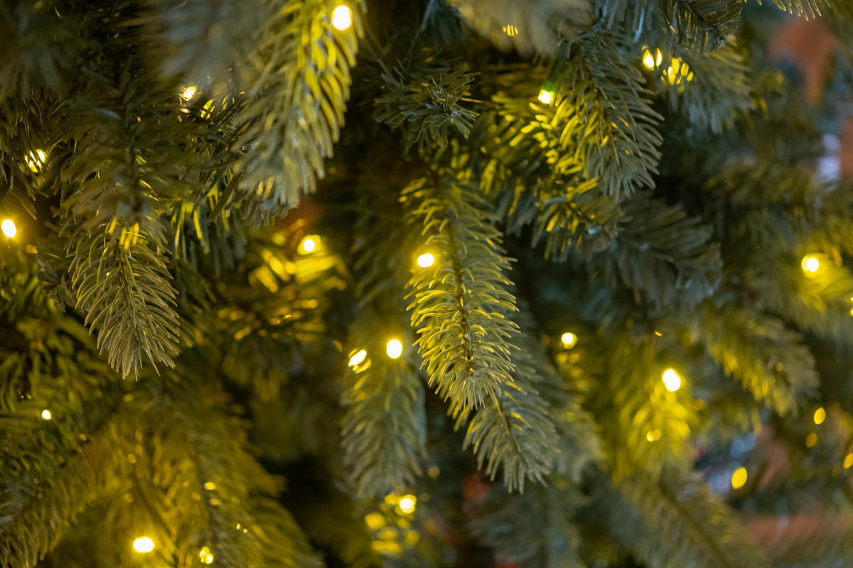 WEIHNACHTSBAUM 180 cm  - Grün, Basics, Kunststoff/Metall (180cm)