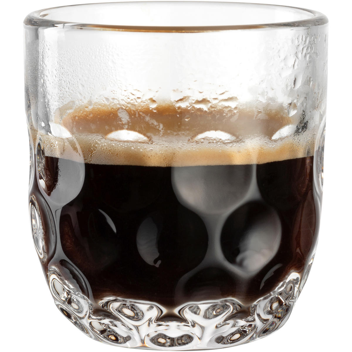 ESPRESSOGLAS GOCCE  - Klar, Basics, Glas (5,2/5,6/5,2cm) - Leonardo