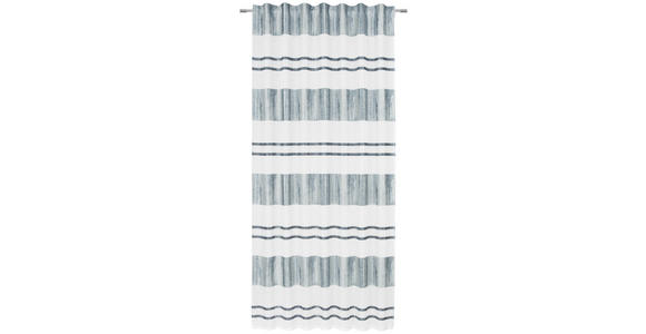 FERTIGVORHANG halbtransparent - Petrol, LIFESTYLE, Textil (140/245cm) - Esposa