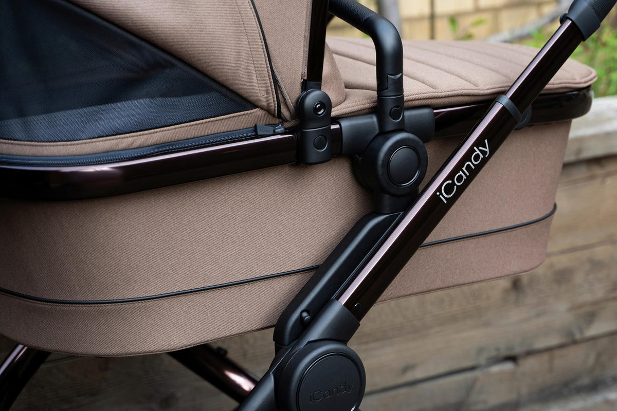 DJEČJA KOLICA  PEACH 7  - bež/smeđa, Basics, tekstil/plastika (70/61/29cm) - ICANDY