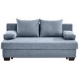 SCHLAFSOFA Bilbao in Flachgewebe Hellblau  - Hellblau, KONVENTIONELL, Holz/Textil (200/88/102cm) - Xora