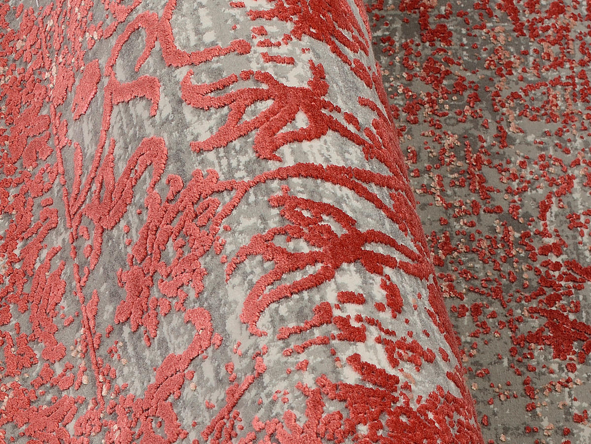WEBTEPPICH 240/340 cm Rot  - Rot, Design, Textil (240/340cm) - Musterring