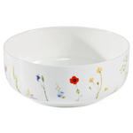 MÜSLISCHALE Wildflower 15 cm  - Multicolor/Weiß, Basics, Keramik (15cm) - Novel