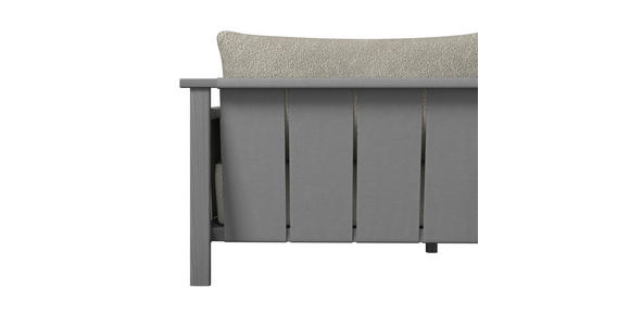 2-SITZER-SOFA  in Flachgewebe Anthrazit, Taupe  - Taupe/Anthrazit, ROMANTIK / LANDHAUS, Holz/Textil (219/83/98cm) - Dieter Knoll