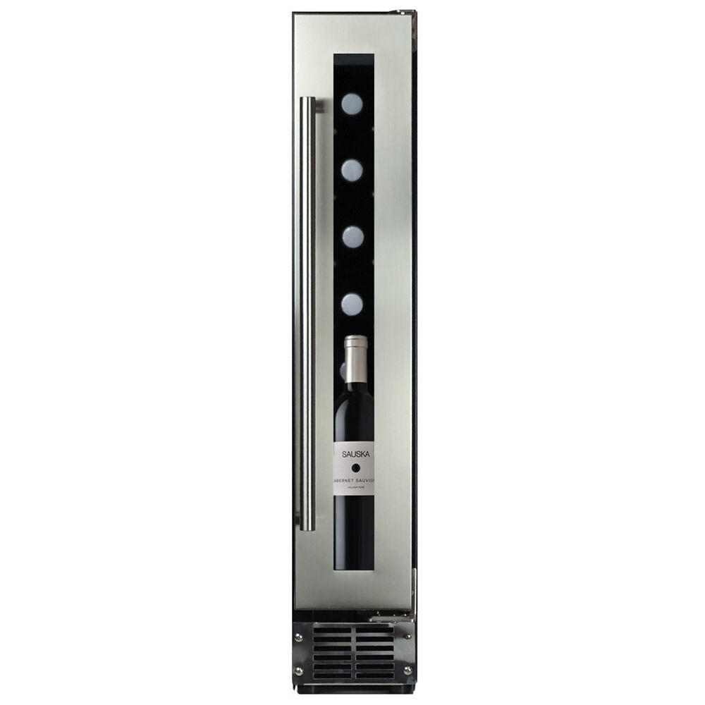 WEINKÜHLSCHRANK DAUF-8.23SS  - Edelstahlfarben, Basics, Glas/Metall (15/82/54,9cm)