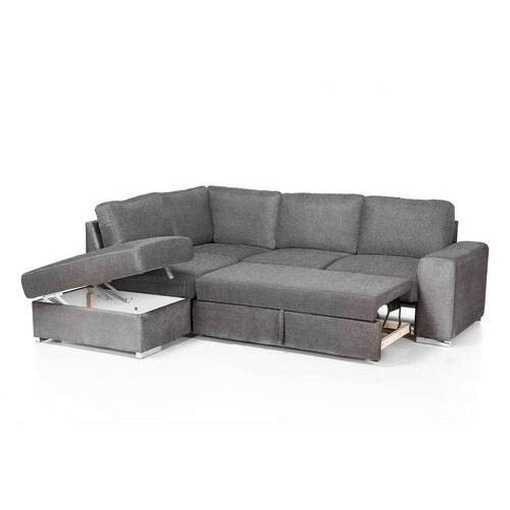 Thumbnail - Mid.you Ecksofa, Grau, Textil, L-Form, 248x213 cm, Made in Europe, Schlafen auf Sitzhöhe, Wohnzimmer, Sofas & Couches, W...