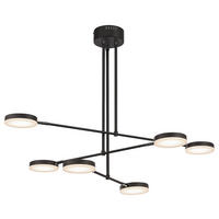 PENDELLEUCHTE 55/61,6/89 cm   - Schwarz, Trend, Kunststoff/Metall (55/61,6/89cm) - MAYTONI