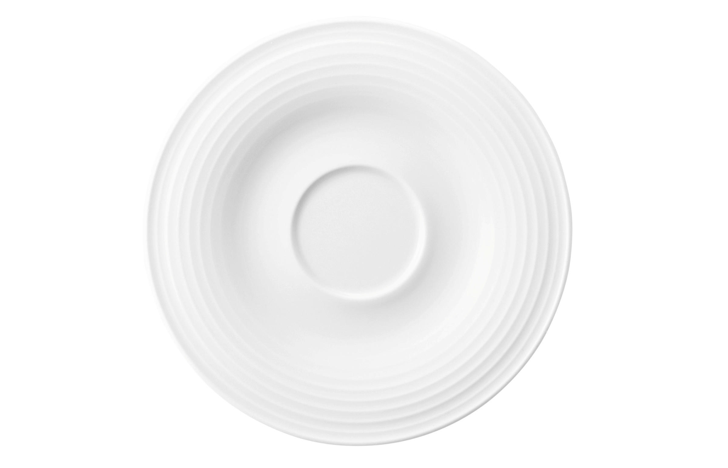 ESPRESSO-UNTERTASSE Beat weiß uni 13,7 cm  - Weiß, Basics, Keramik (13,7cm) - Seltmann Weiden