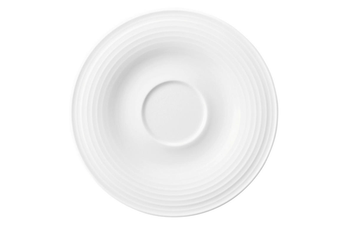 PODŠÁLEK NA ESPRESSO porcelán  - bílá, Basics, keramika (13,7cm) - Seltmann Weiden