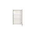HÄNGESCHRANK 40/64/20 cm  - Sandfarben/Schwarz, KONVENTIONELL, Holzwerkstoff/Metall (40/64/20cm) - Xora