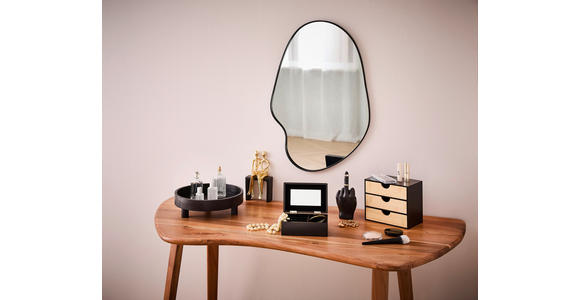 SKULPTUR - Goldfarben/Schwarz, LIFESTYLE, Kunststoff (12,5/9/24cm) - Ambia Home