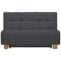 SCHLAFSOFA in Textil Grau  - Naturfarben/Grau, Modern, Holz/Textil (145/92/102cm) - Novel