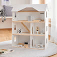 PUPPENHAUS  - Schwarz/Weiß, Basics, Holz/Holzwerkstoff (60,5/77,1/29,3cm) - My Baby Lou