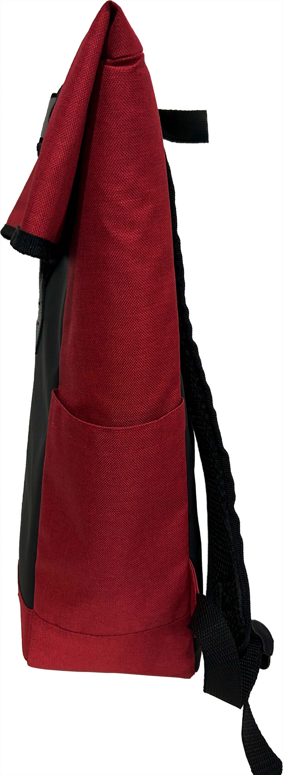 BATOH  - antracitová/červená, Basics, kov/textil (32,5/14,5/62,5cm) - Ambia Home