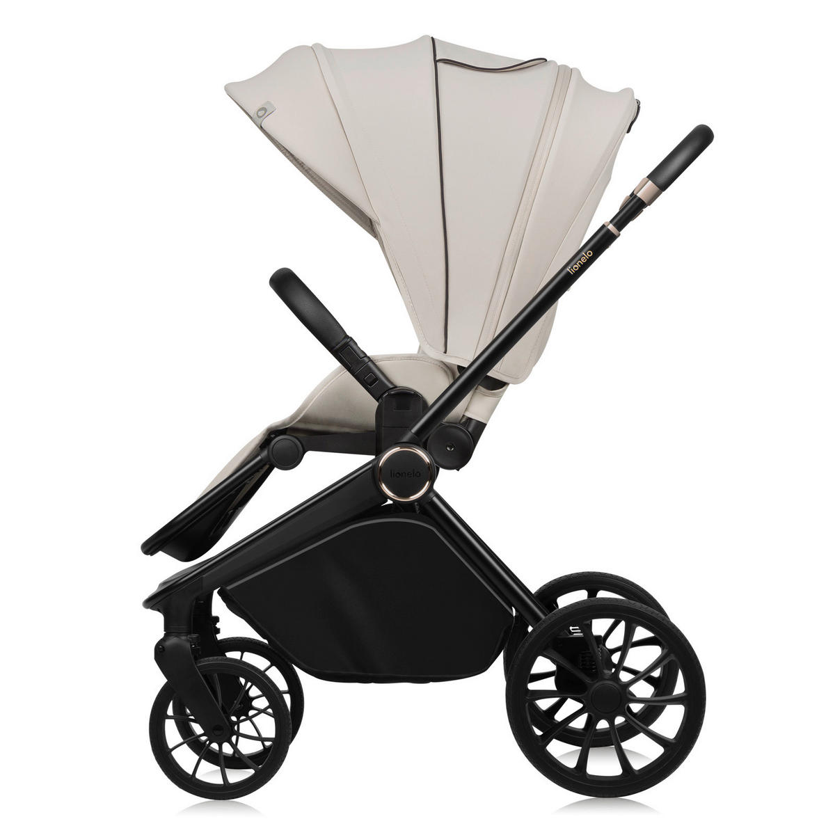 KINDERWAGENSET  Mika Plus 2in1  Beige Sand  - Beige, Basics (93/62/110cm) - Lionelo