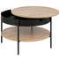 COUCHTISCH in Metall, Holzwerkstoff 75/45 cm - Eichefarben/Schwarz, Trend, Holzwerkstoff/Metall (75/45cm) COUCHTISCH in Metall, Holzwerkstoff 75/45 cm - Eichefarben/Schwarz, Trend, Holzwerkstoff/Metall (75/45cm)