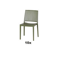 GARTENSESSEL-SET Grün  - Grün, Basics, Kunststoff (46/80/56cm) - Siena Garden