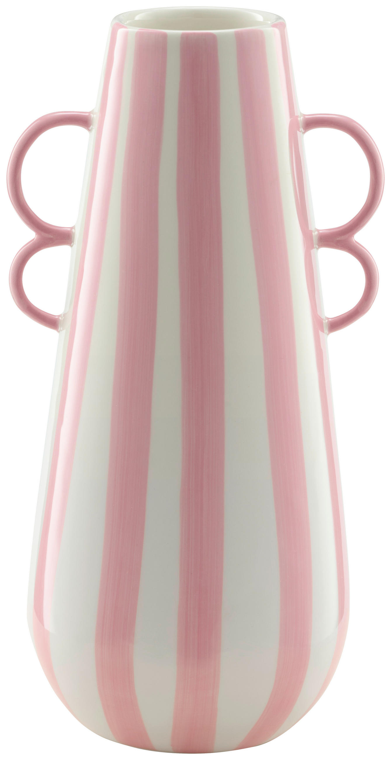 VASE  - Weiß, Basics, Keramik (10/22cm)