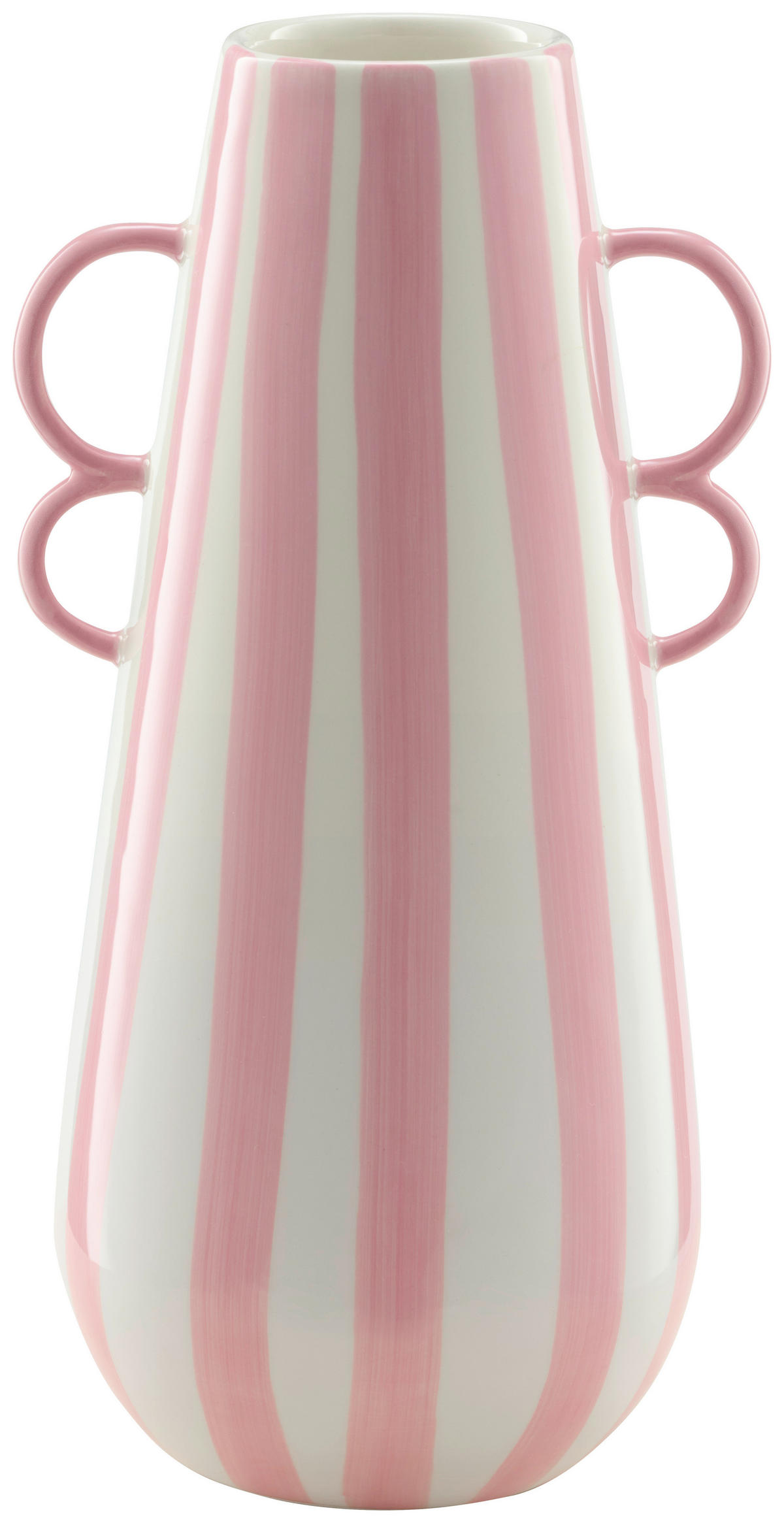 VASE  - Weiß, Basics, Keramik (10/22cm)