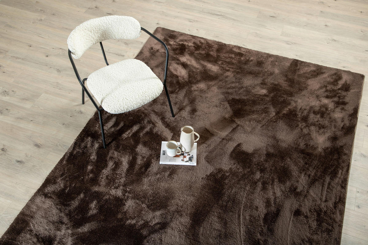 FLACHWEBETEPPICH 160/230 cm Braun  - Braun, LIFESTYLE, Textil (160/230cm) - P & B