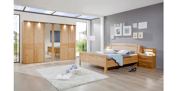 SCHLAFZIMMER Erlefarben - Erlefarben, Design, Holz (180/200cm) - Dieter Knoll