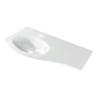 CHIUVETA BAIE  - alb, Basics, sticlă (104/1,5/52cm) - Welnova