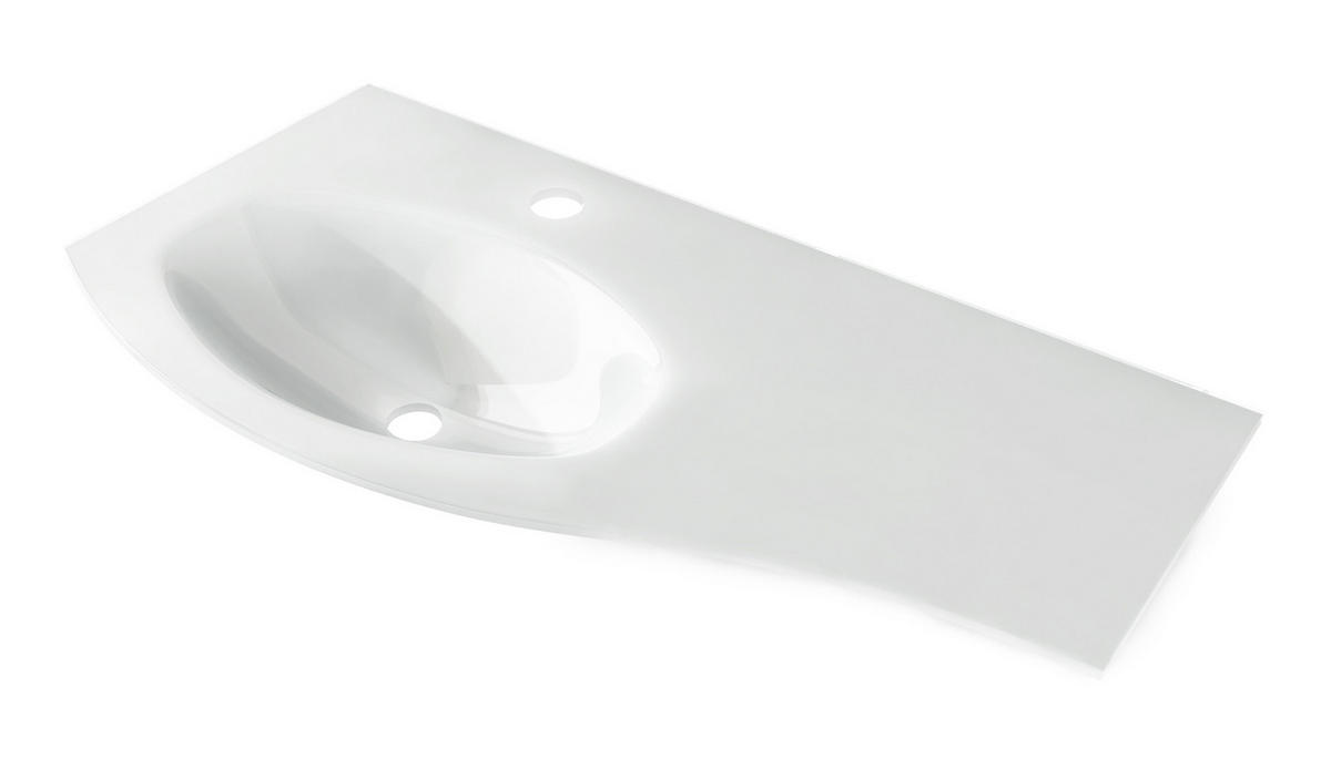 CHIUVETA BAIE  - alb, Basics, sticlă (104/1,5/52cm) - Welnova