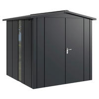 GERÄTEHAUS 237/223/229 cm  - Anthrazit, Basics, Metall (237/223/229cm)