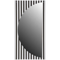 WANDSPIEGEL 53/100/7,3 cm    in rechteckig  - Schwarz/Weiß, Design, Glas/Holzwerkstoff (53/100/7,3cm) - Carryhome