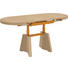 COUCHTISCH Ahorn furniert Ahornfarben - Ahornfarben, KONVENTIONELL, Metall (110(150,5)/65/54-73cm) - Venda