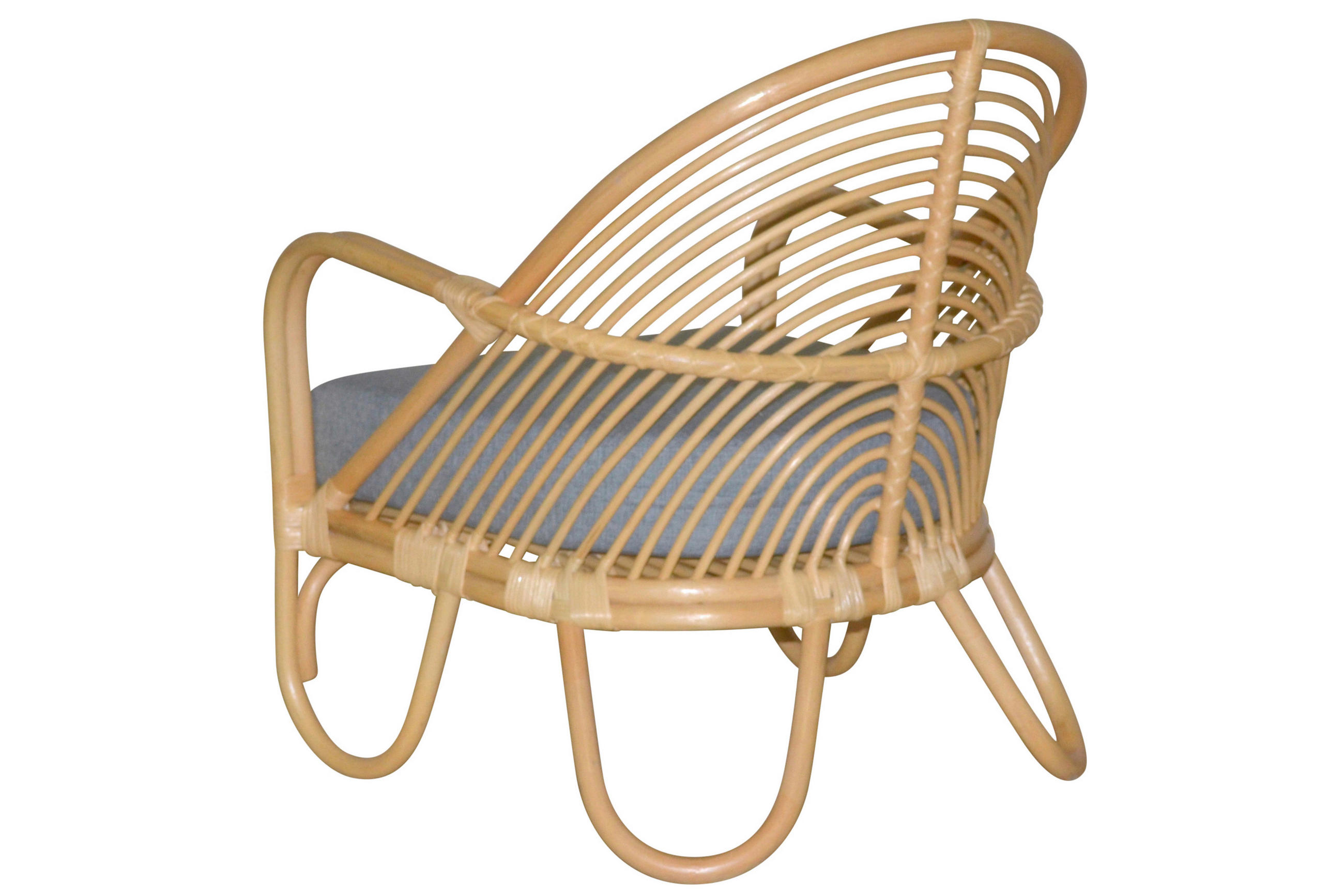 RELAXSESSEL Sitzkissen    - Naturfarben, Natur, Holz/Textil (72/70/80,5cm) - MID.YOU