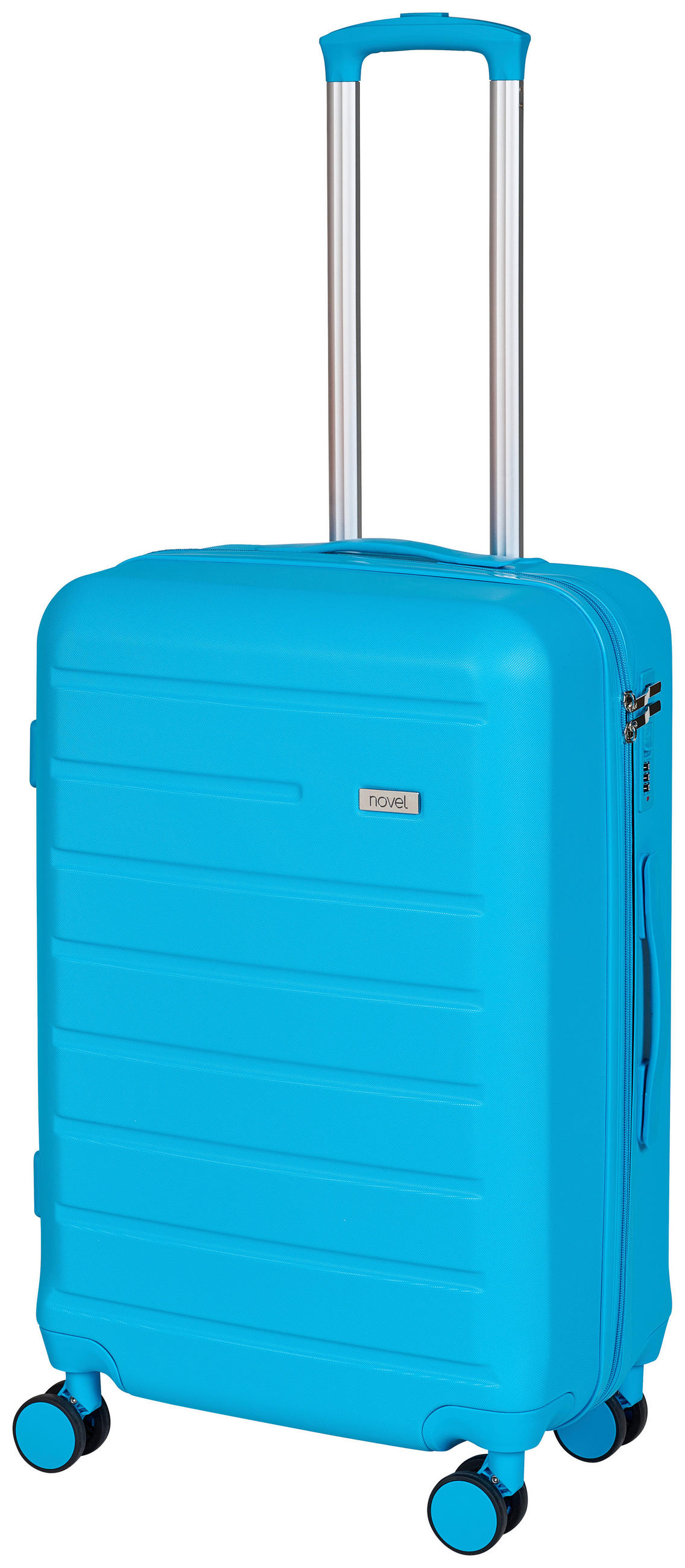 REISEKOFFER Blau  - Blau, Design, Kunststoff/Textil (66/43/26cm) - Novel