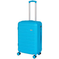 REISEKOFFER Blau  - Blau, Design, Kunststoff/Textil (76/49/29cm) - Novel