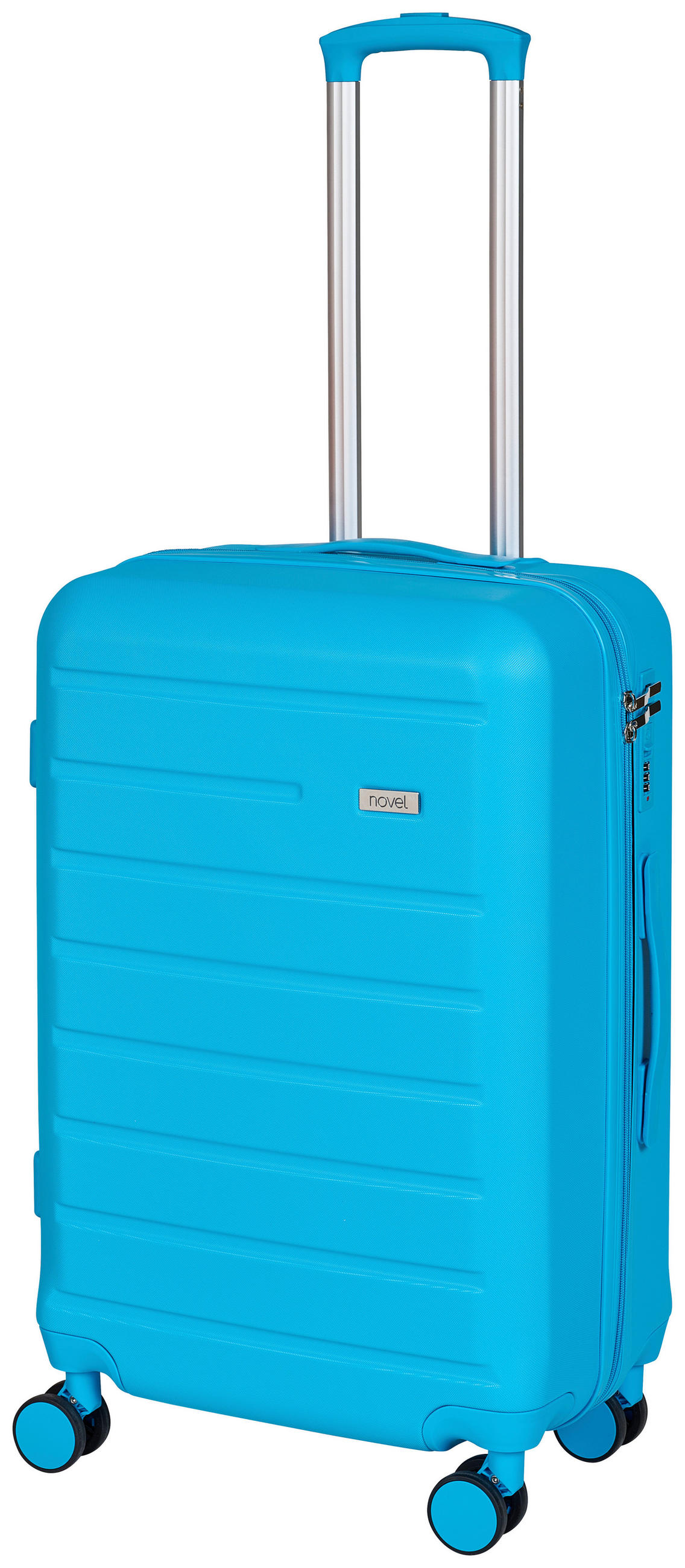 REISEKOFFER Blau  - Blau, Design, Kunststoff/Textil (76/49/29cm) - Novel