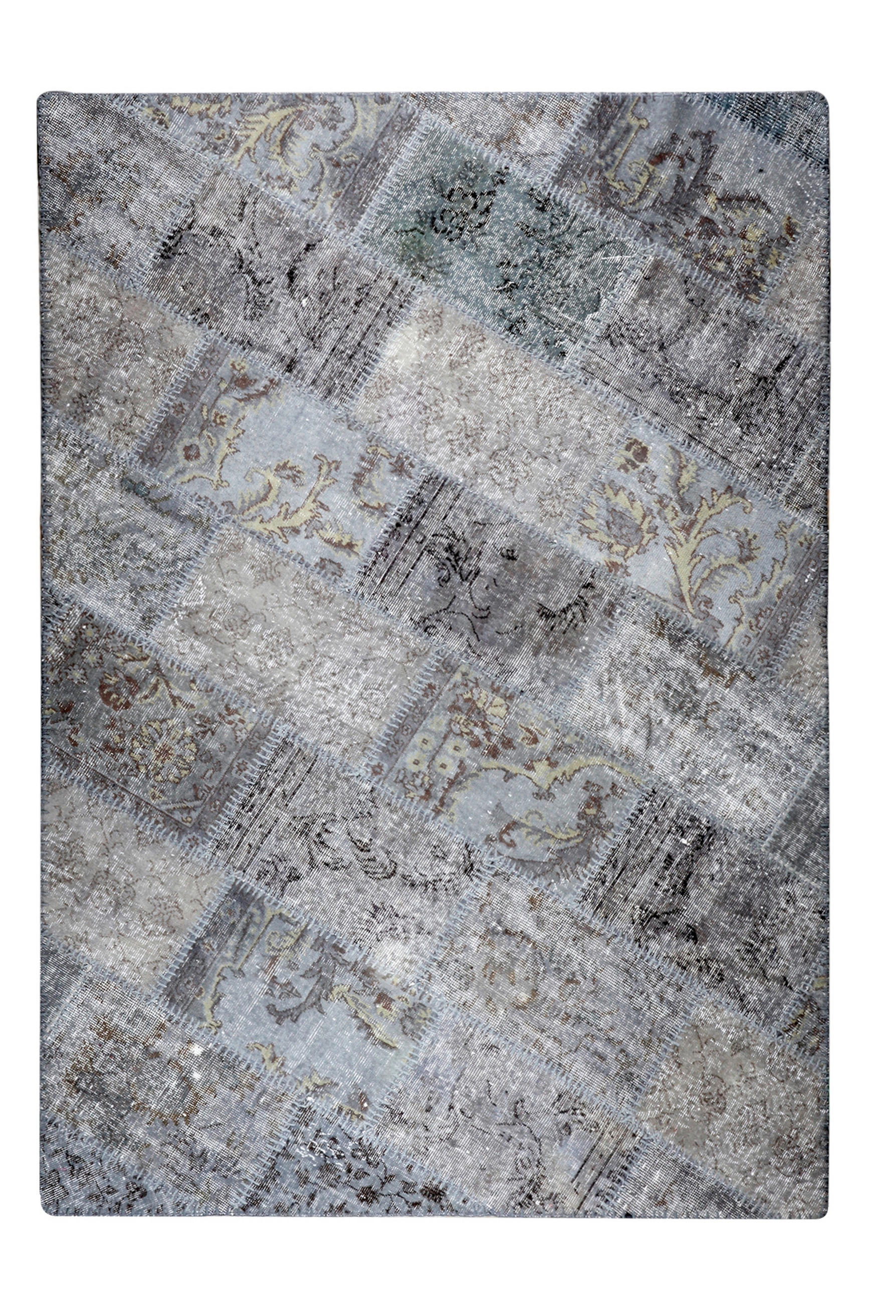 WEBTEPPICH 120/170 cm Silberfarben  - Silberfarben, Basics, Textil (120/170cm) - Obsession