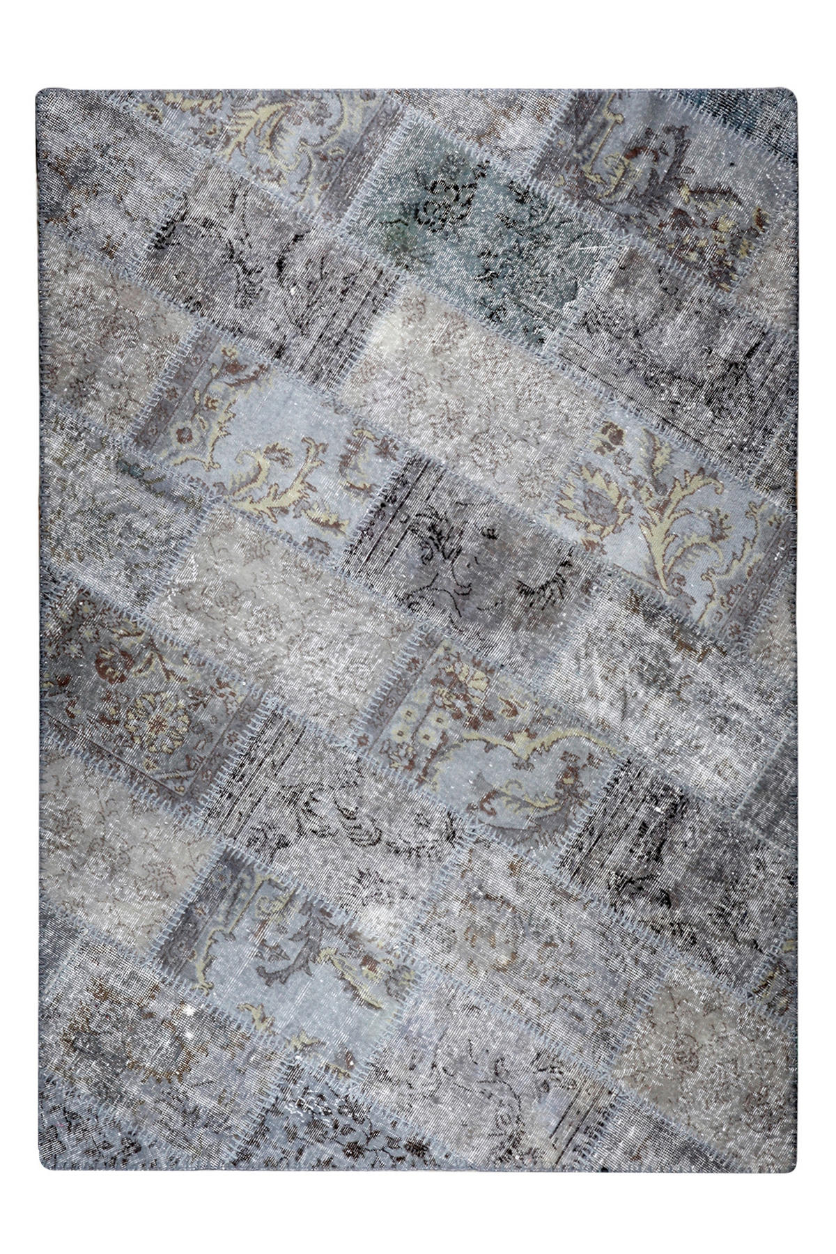WEBTEPPICH 160/230 cm Silberfarben  - Silberfarben, Basics, Textil (160/230cm) - Obsession