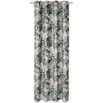 ÖSENVORHANG blickdicht  - Grün, LIFESTYLE, Textil (140/245cm) - Esposa