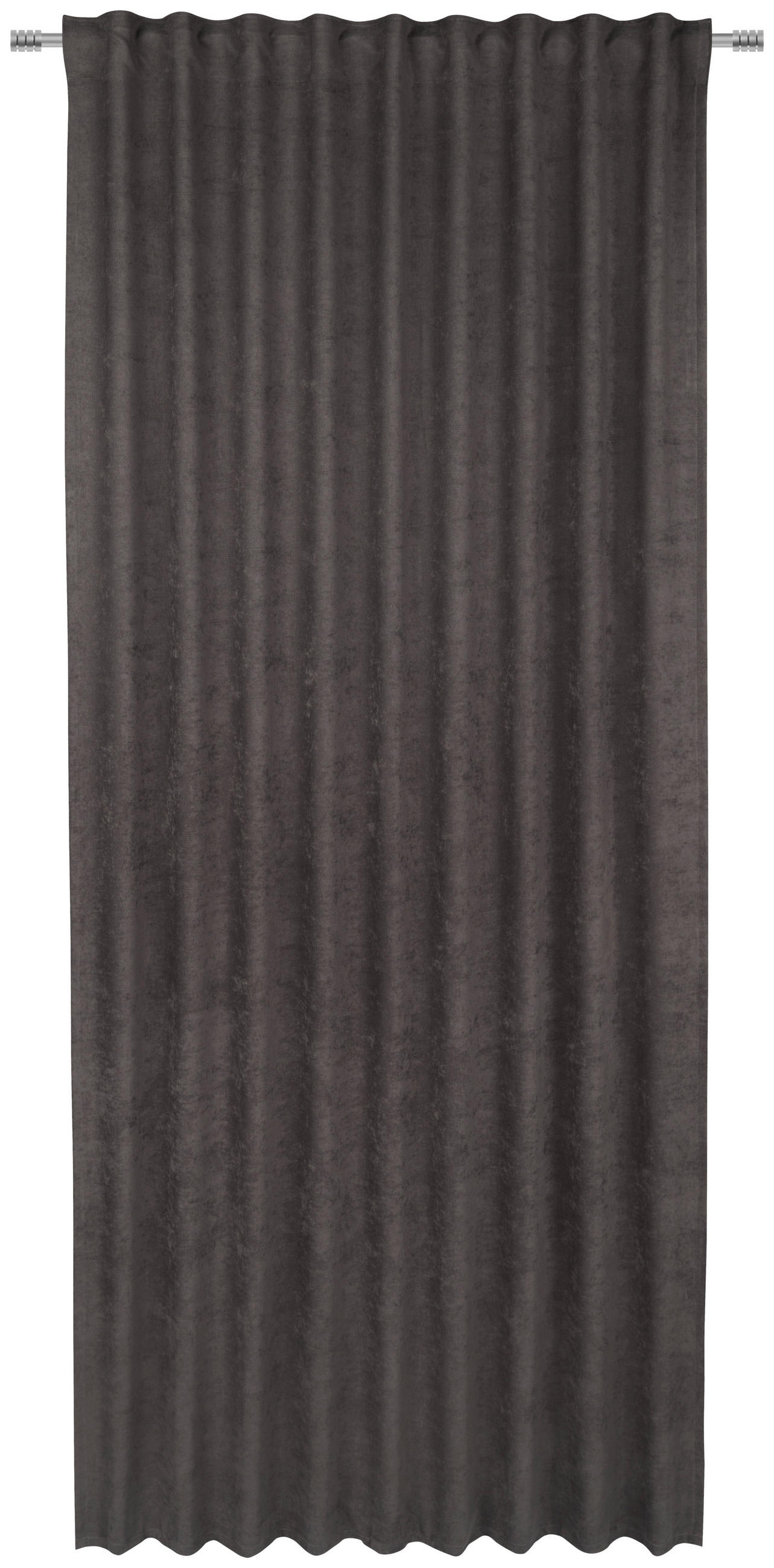 HOTOVÝ ZÁVĚS, neprůsvitné, 140/245 cm - tmavě šedá, Konvenční, textil (140/245cm) - Esposa