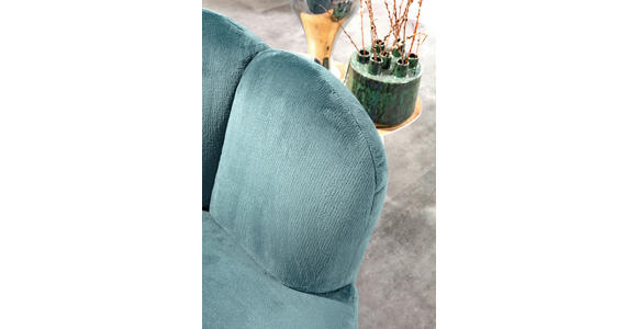 COCKTAILSESSEL - Petrol/Schwarz, LIFESTYLE, Textil/Metall (97/76/90cm) - Landscape