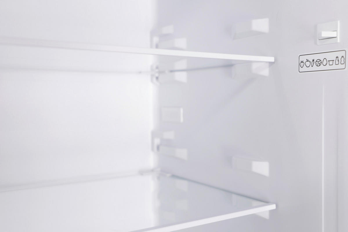 KYL-/FRYSKOMBINATION KG176BS-37  - mörkgrå, Basics, metall/glas (54/176/55cm) - Respekta