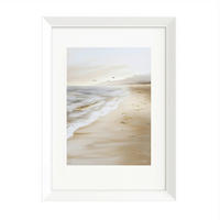 DRUCKGRAFIK Landschaft & Natur, Strand & Meer  - Beige/Weiß, Basics, Holz/Papier (75/56/3cm)